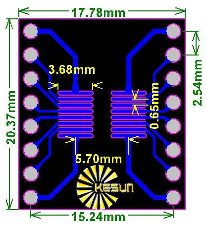 100 шт. X TSSOP16 SSOP16 MSOP16 SOP16 поворотный DIP16 16-контактный IC адаптер гнездо/плата адаптера