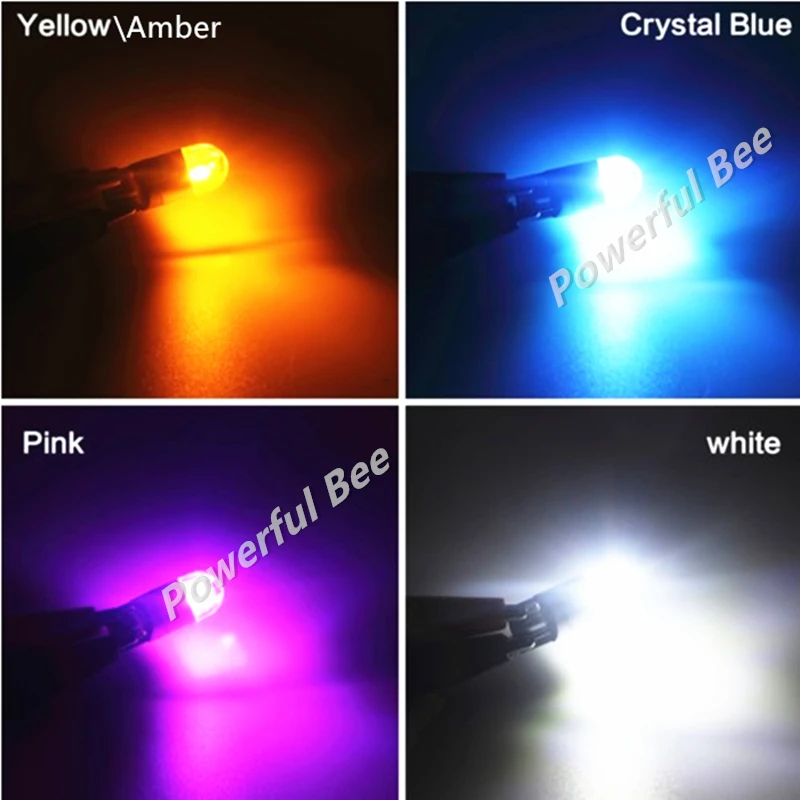 2 x Новые светодиодные лампы T10/w5w/194 3030SMD 3W для номерного знака автомобиля лампочка