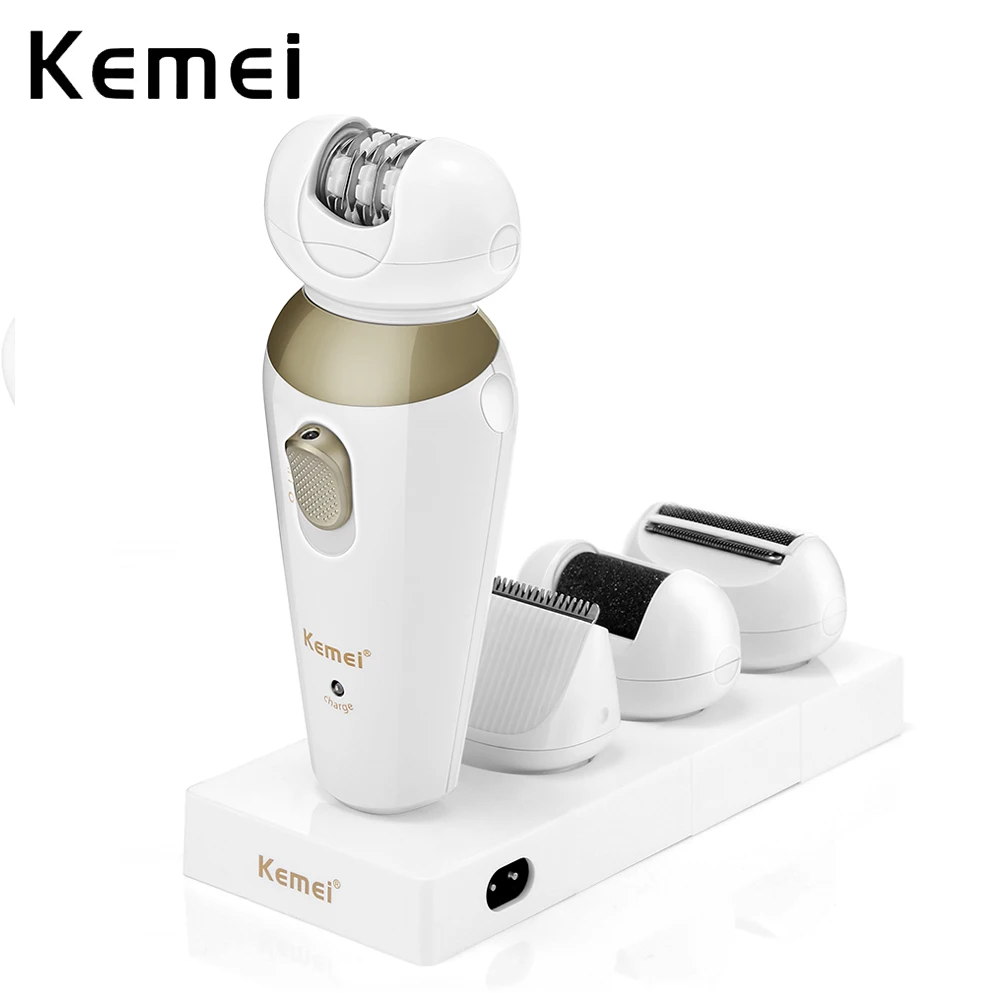 Электрический эпилятор Kemei 4 в 1 бритва многофункциональная беспроводная