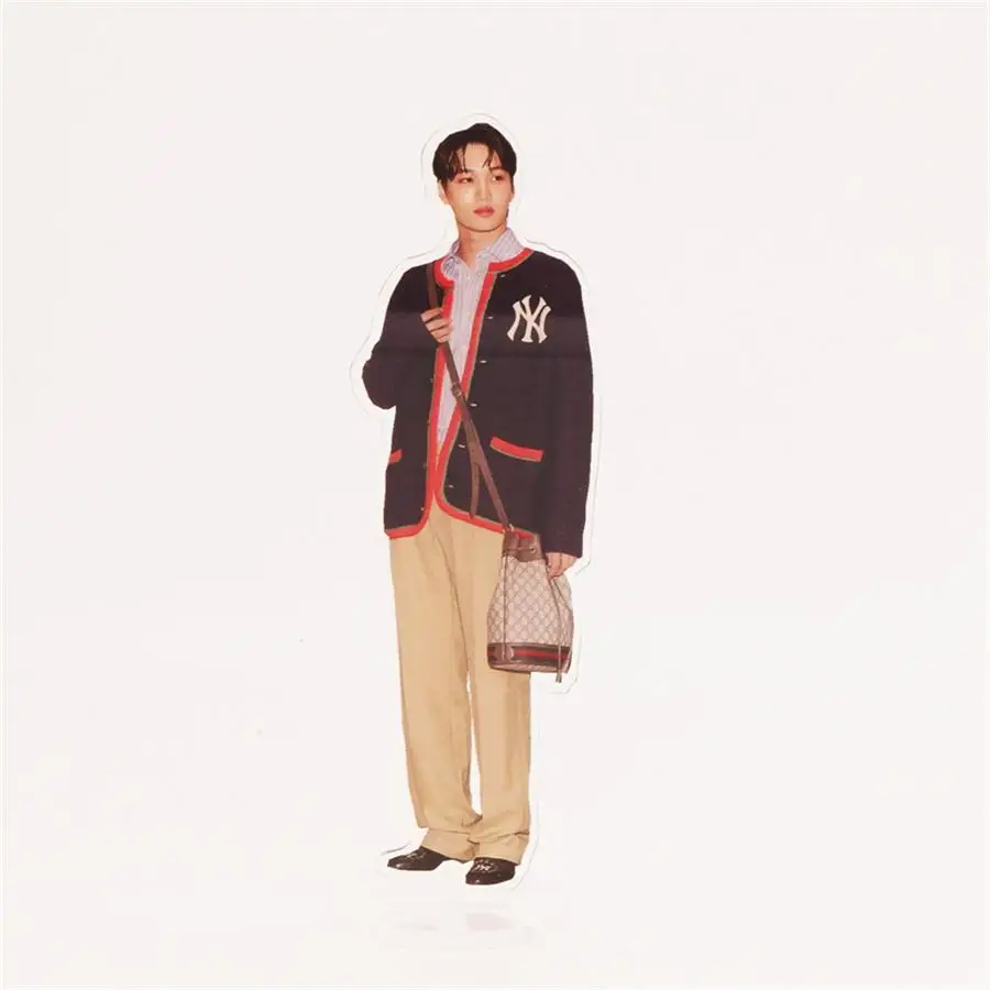 Kai 1 Kpop EXO декор стола Xiumin лежала акриловая стоячая фигурка кукла Chanyeol Baekhyun стоящая фигурка 18 см - Цвет: Kai 1