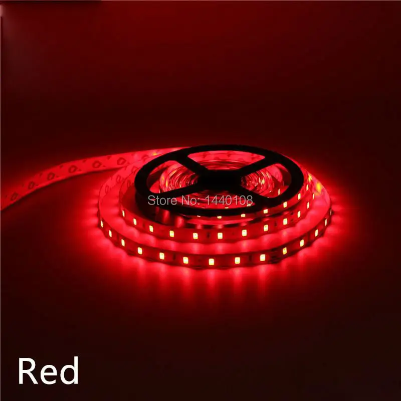 Fanlive 50 м/лот SMD 5630 Светодиодный ленточный светильник s гибкий DC 12V 24V