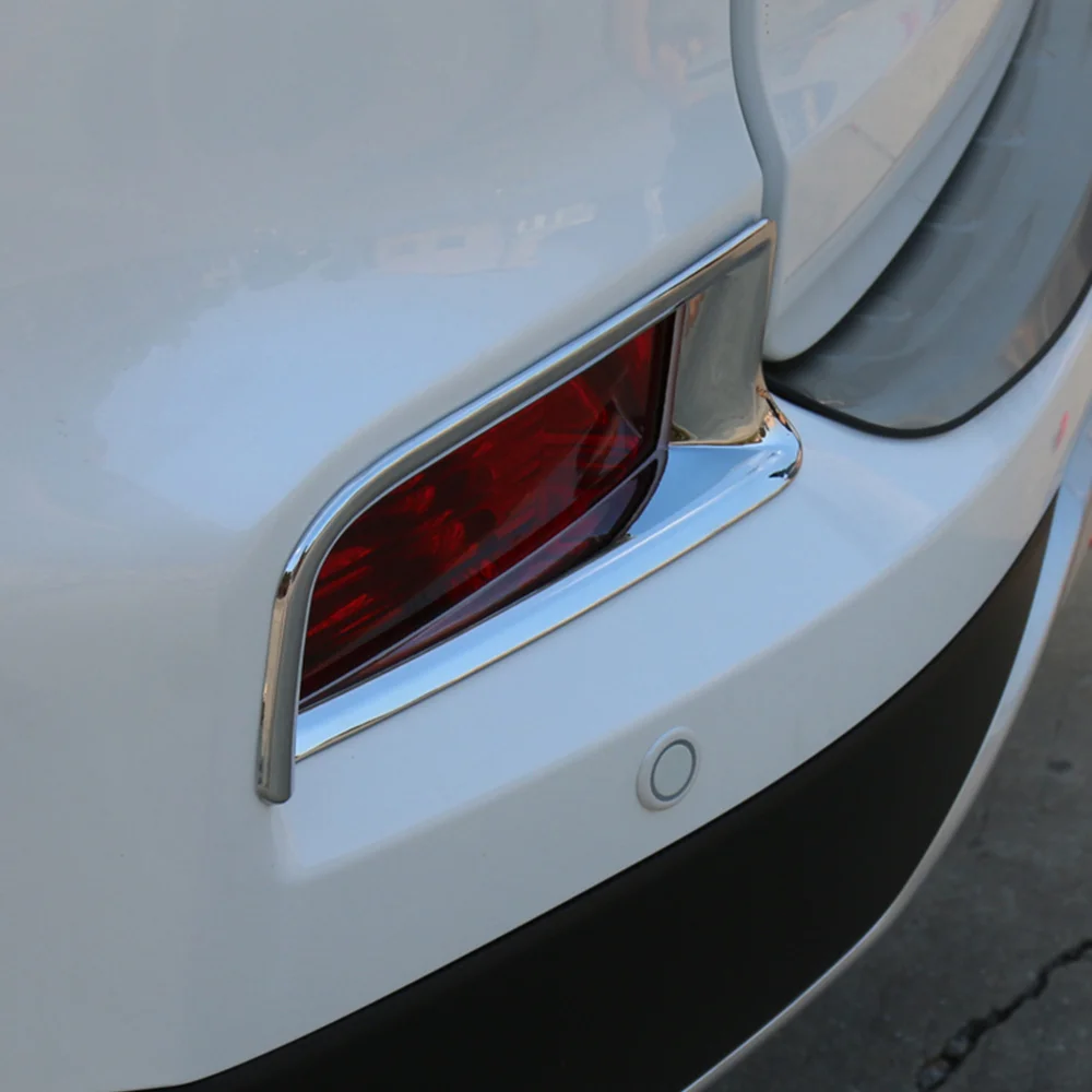Подходит для Honda CRV CR V 2015 2016 ABS Chrome лампа заднего противотуманного фонаря Cover Tail