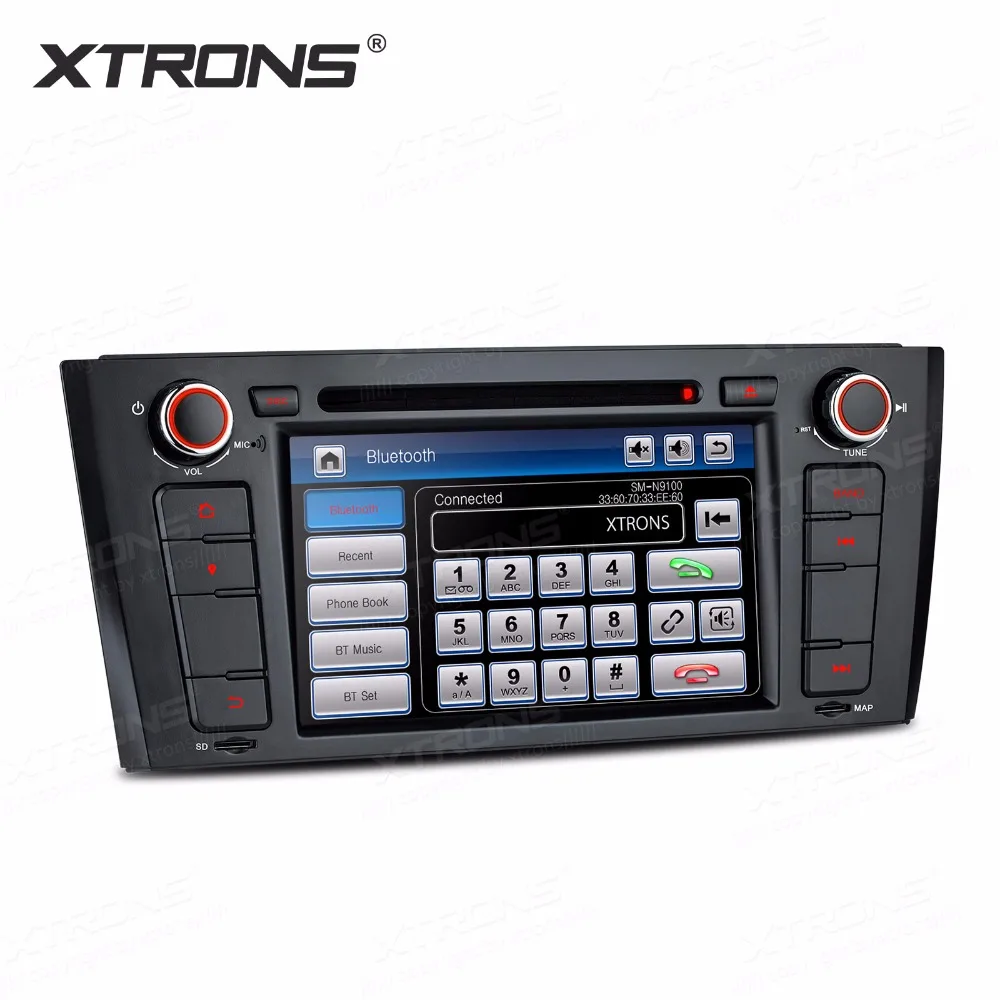 XTRONS 7 дюймовый HD цифровой сенсорный экран двойной CANbus GPS навигация рулевое колесо
