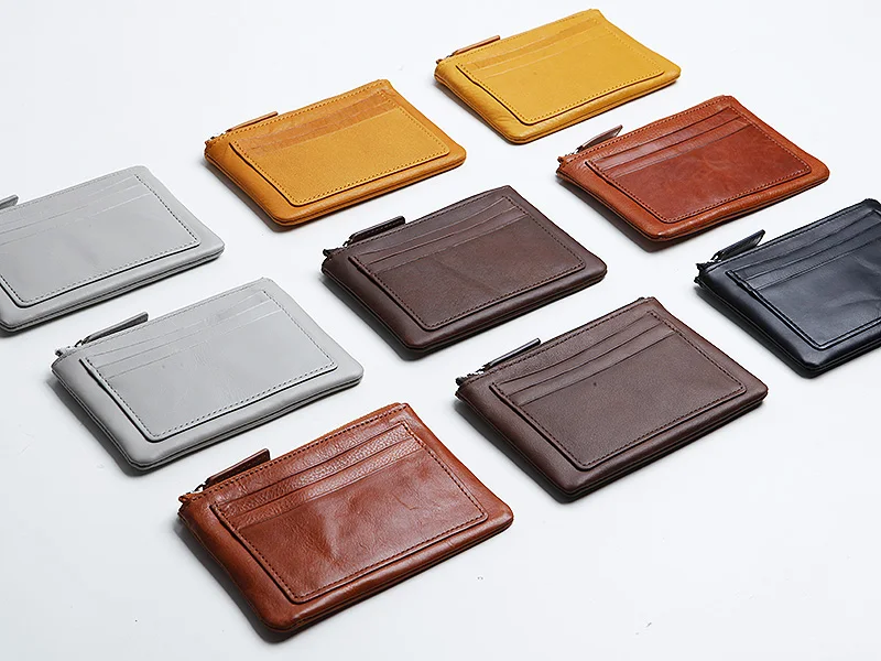 Мужской кошелек ручной работы из натуральной кожи|id holder|id card holdercard id |