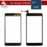 for alcatel one touch idol 3 6039 ot6039 6039y 6039a 6039k touch screen digitizer sensor outer glass lens panel replacement