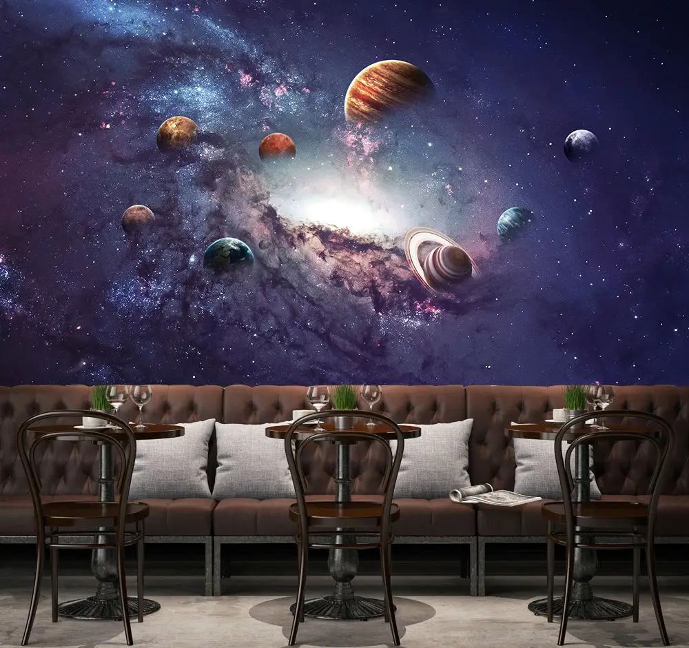 

[Self-Adhesive] 3D Cosmic Wormhole 155 Wall Paper mural Wall Print Decal Wall Murals