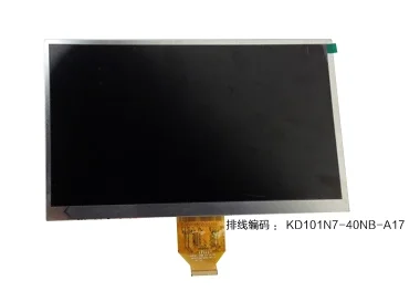 

New 10.1" inch Tablet PC lcd display kd101n7-40nb-a17 V0 FPC 40Pins TFT LCD Screen Matrix Replacement Parts Free Shipping