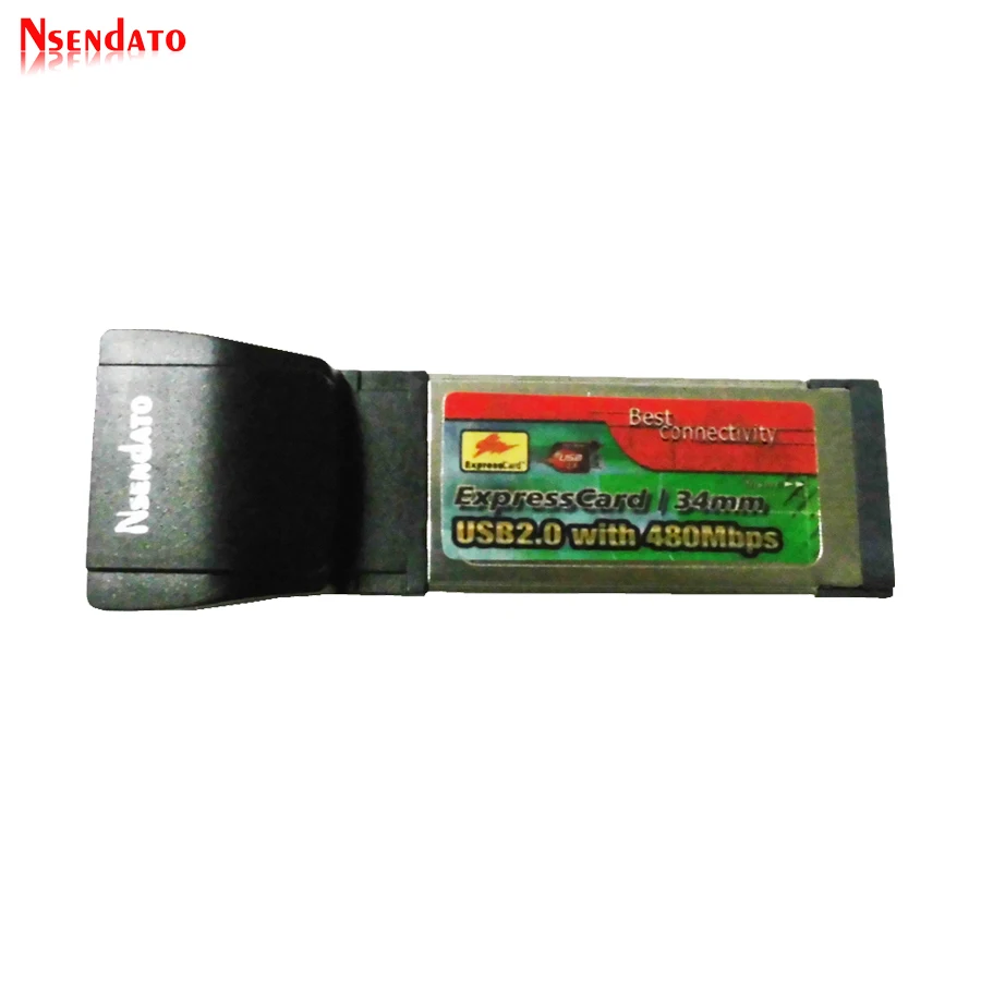 Сетевая карта 34 мм до USB2.0 4 Порты и разъёмы USB адаптер ExpressCard ноутбука Тетрадь
