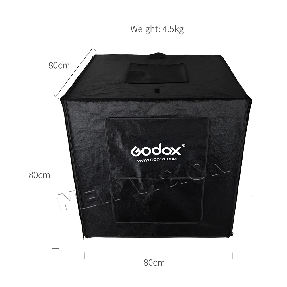 Godox LSD80 80*80 см 40 Вт CRI> 96 Светодиодный тент для фотостудий портативный софтбокс для съемки с портативной сумкой для фотографии продукта