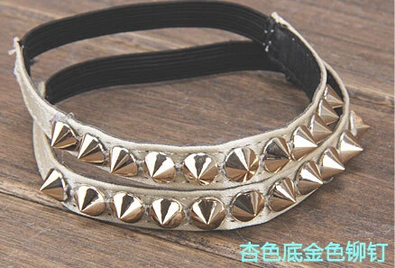 Женская эластичная повязка на лодыжку с заклепками|shoe band|elastic shoe bandsshoes elastic |