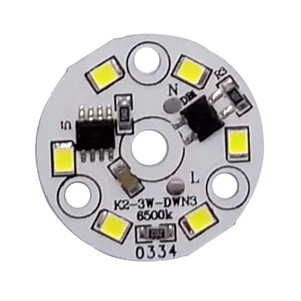 Светодиодный чип SMD 30 шт./лот 3 Вт 5 7 9 12 15 18 нет необходимости в драйвере встроенные