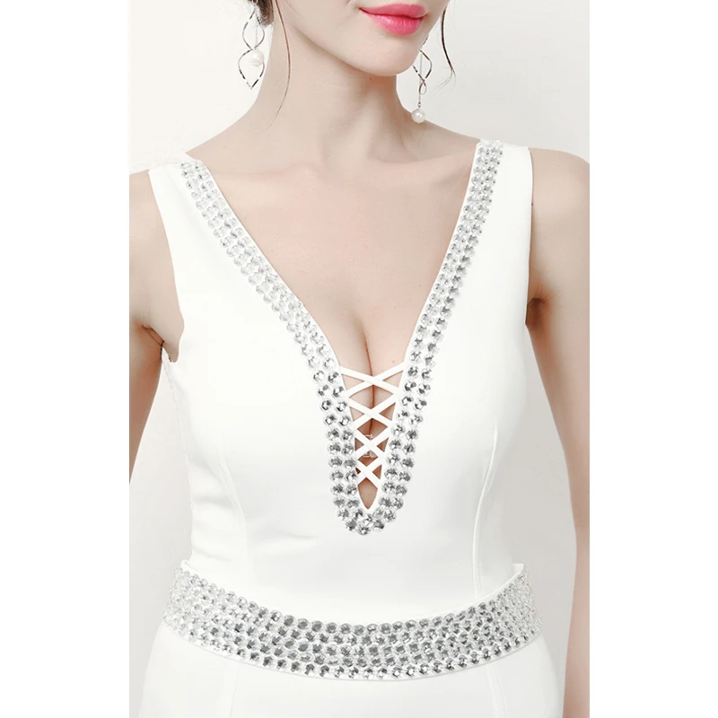 JIROFA 2018 сексуальное кружевное летнее платье женское Vestidos элегантное вечернее
