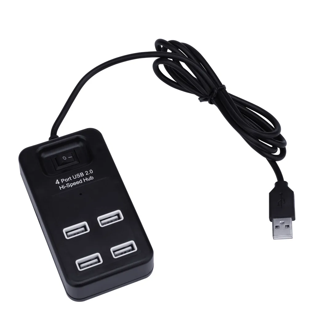 CARPRIE usb хаб высокоскоростной порт Sup 1 ТБ HDD 4 порта USB2.0 концентратор 480 Мбит/с