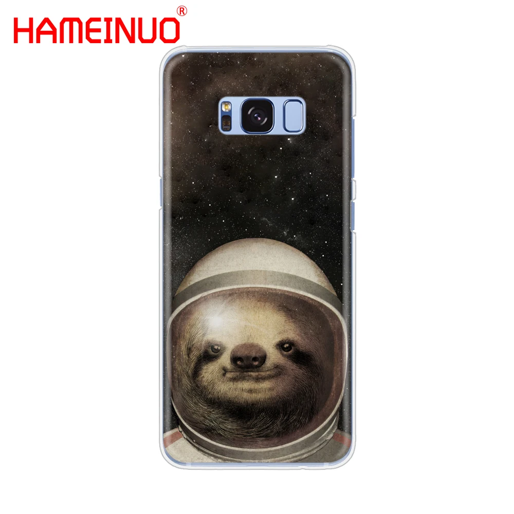 HAMEINUO с кофеином животное Ленивец чехол для сотового телефона для samsung Galaxy S9 S7 edge PLUS S8 S6 S5 S4 S3 мини - Цвет: 40157