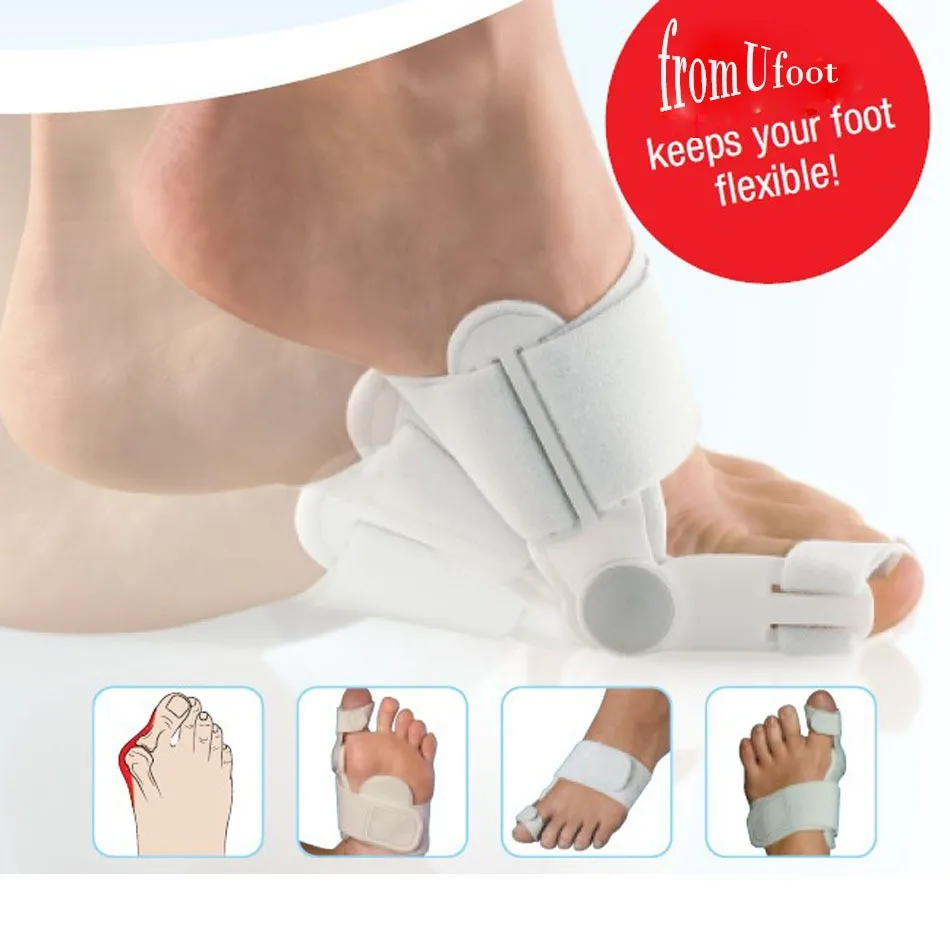 new feet care hallux valgus fixed thumb orthopedic braces to correct daily silicone toe big bone Pedicure | Красота и здоровье
