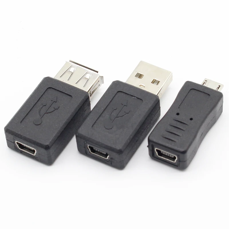 10 шт. переходник OTG 5pin F/M Mini Changer USB Папа мама Micro адаптер гаджеты|usb f|usb adapter usbusb |