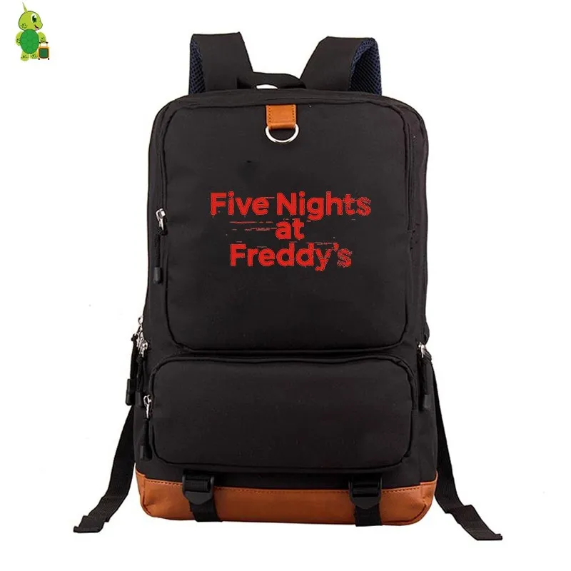Рюкзак Five Nights At Freddy's 2 FNAF для женщин и мужчин, рюкзак для ноутбука, школьные сумки для подростков, мальчиков, девочек, парусиновые дорожные сумки - Цвет: 24