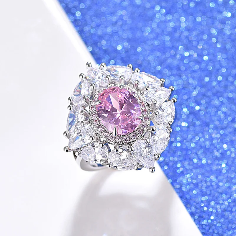 Свадебные Кольца для женщин квадратная имитация циркона Bague Bijoux Femme обручальное