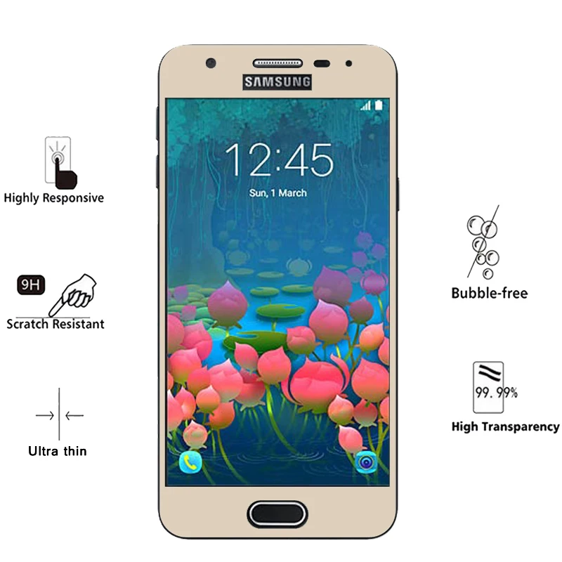 Для Samsung Galaxy J5 Prime G570 закаленное стекло 9H полное покрытие Защита экрана для On5 (2016) SM