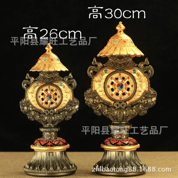 Nepal/copper alloy/eight auspicious furnishing articles/Tibetan buddhist tantric pagoda/multiplier/eight combination | Дом и сад
