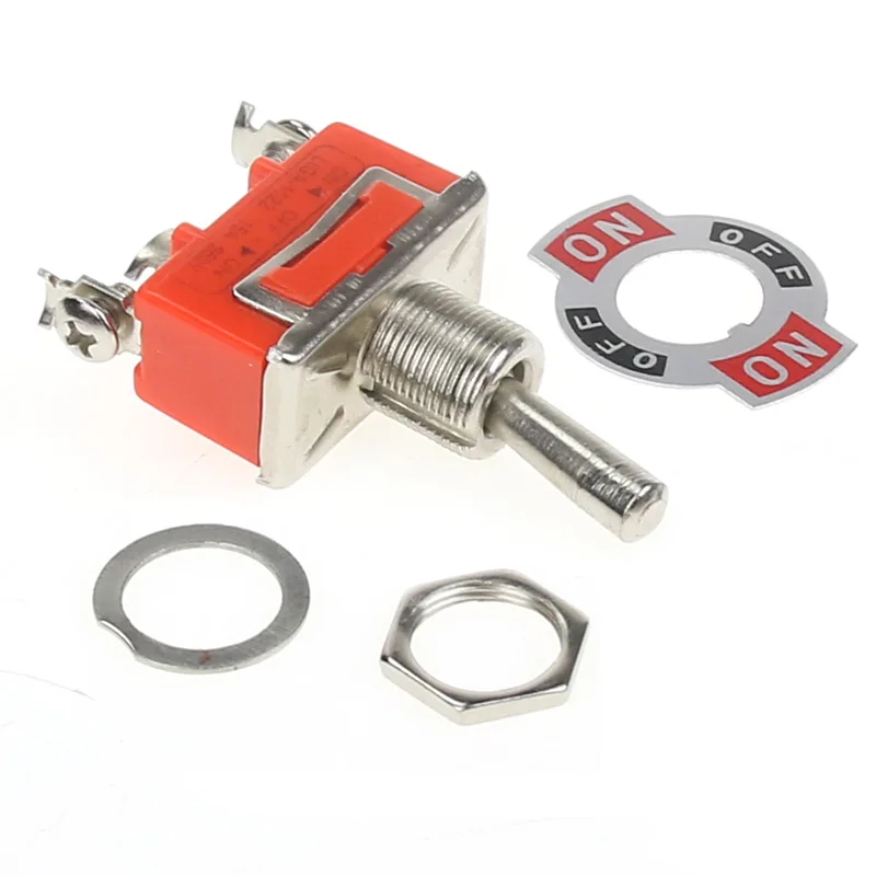 Button switch 1122 single pole single-throw 3foot 3step shaking arm toggle power 10pce | Обустройство дома
