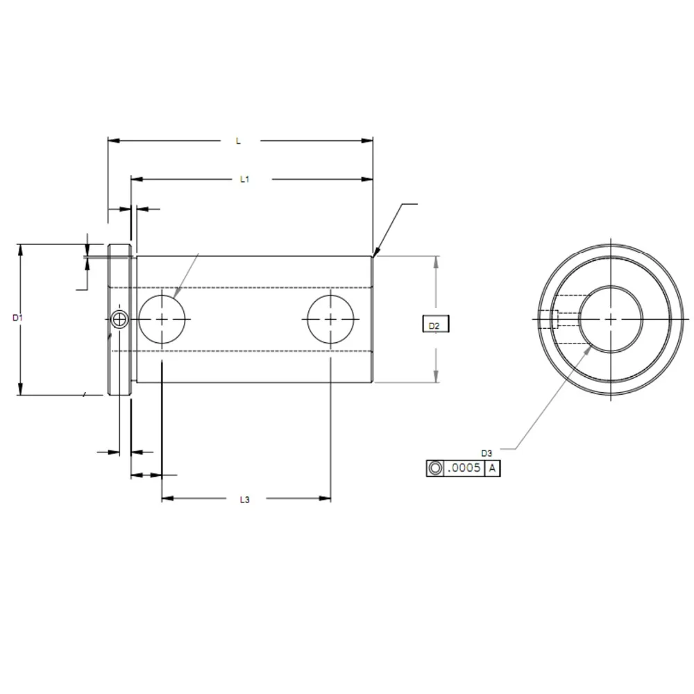 

High precision Lathe Sleeve Boring Bar Sleeve For CNC Haas and DMG Machine D1 2.36