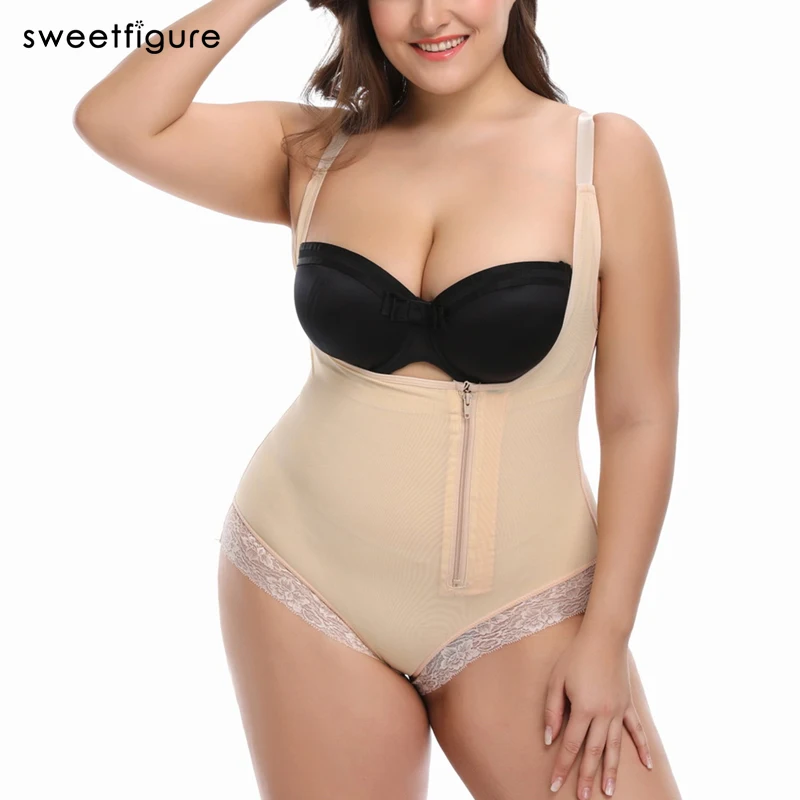 

Женское корректирующее белье размера плюс 4, 5, 6XL, корсет для похудения, корсет для подтяжки ягодиц, моделирующий ремень, Корректирующее белье, женские боди