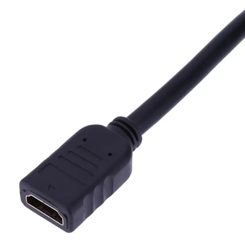 20 см HDMI мужчин и женщин видео кабель-удлинитель HDMI 1,4 медный сердечник HD видео кабели шнур провод линия для HDTV/проектор/DV