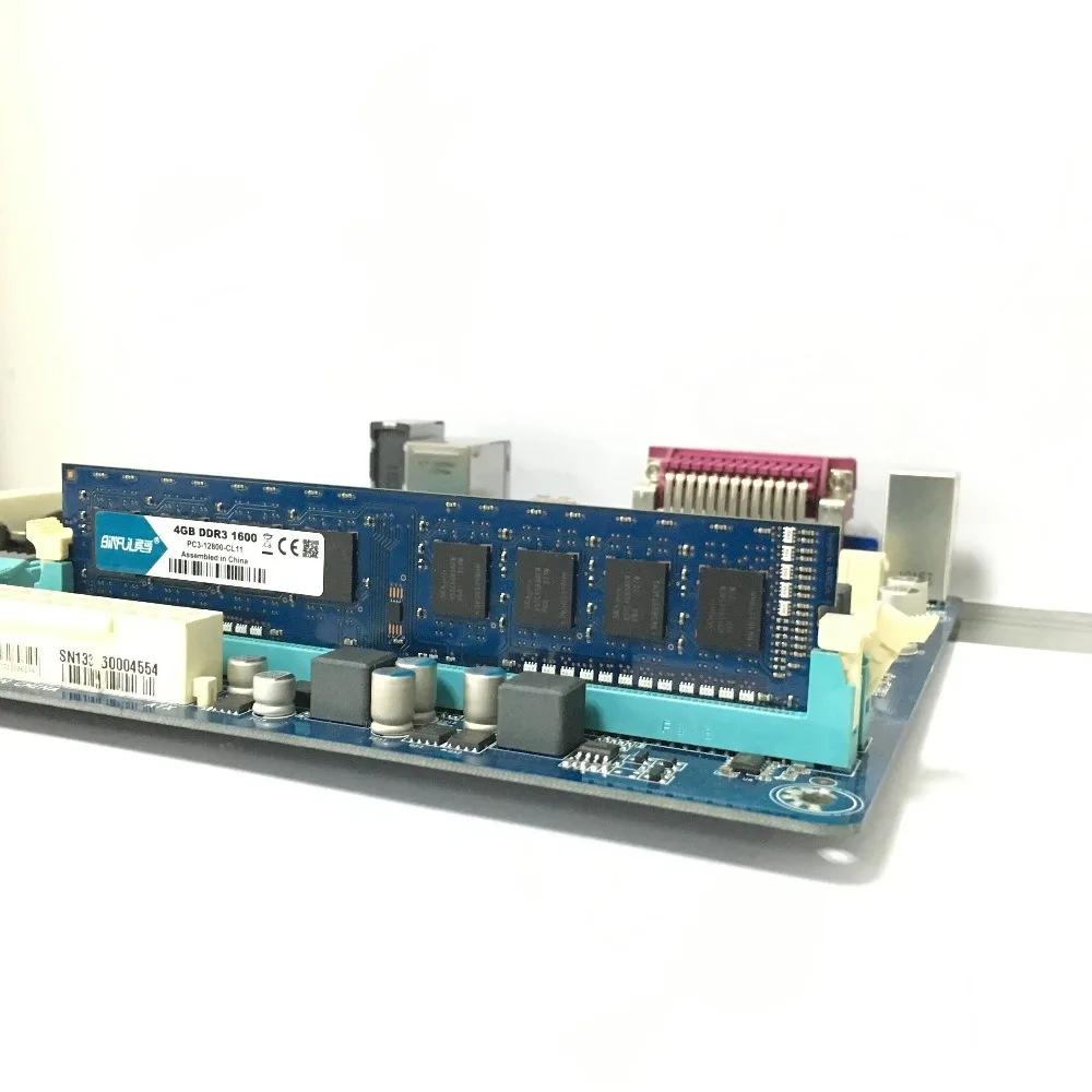 Оперативная память BiNFUL для настольного компьютера ОЗУ 4 Гб DDR3 PC3 12800U 1600 МГц ECC