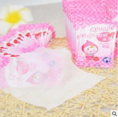 100 упак./лот влажные салфетки один шт одноразовые удобство гигиенические без