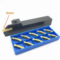 grooving tool holder mgehr161620202525 4 cnc lathe tool positive angle outer grooving knife 10pcs mgmn400 grooving tools