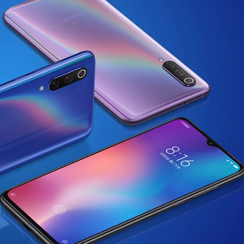 Оригинальный Xiaomi mi 9 6 ГБ оперативная память 128 Встроенная мобильный телефон Snapdragon