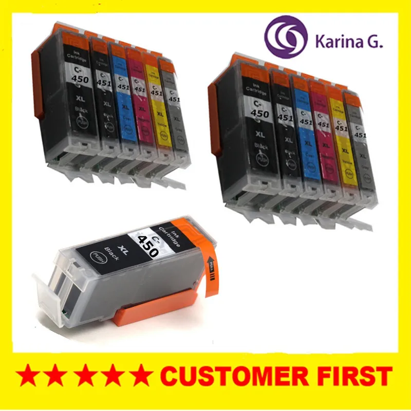 13X совместимые чернильные картриджи для PGI 550 CLI 551 Canon PIXMA MG5460/MG6360/Ip7260 струйный