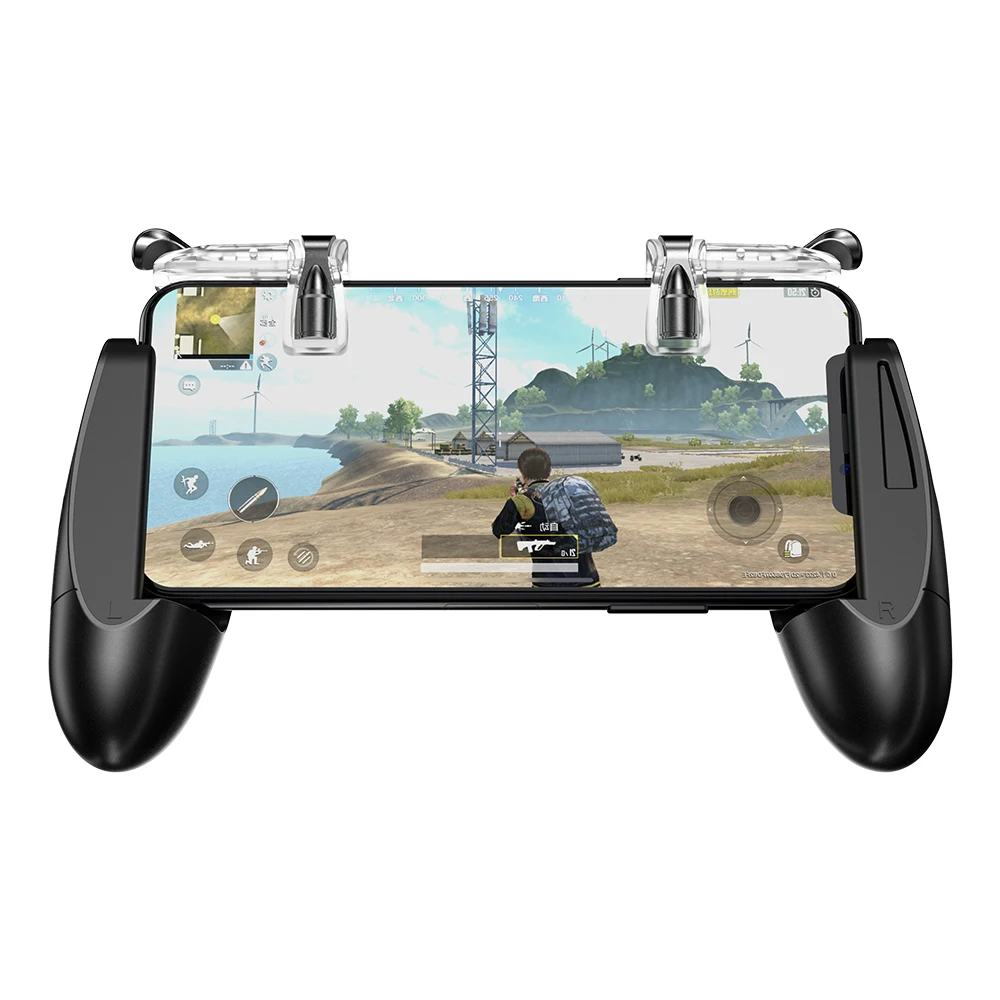 GameSir F2 игра Firestick Grip для Android и iOS телефона, 2 триггера, игровой кронштейн, триггер, кнопка огня, Aim Key F PUBG Mobile
