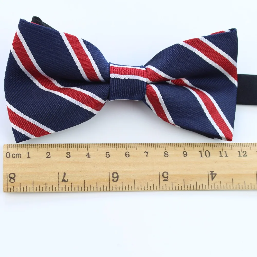 Однотонные модные галстуки бабочки для жениха нормальный мужской Клетчатый