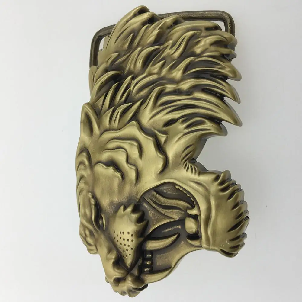 CUKUP 2018 DIY 3D голова льва латунные пряжки ремня в китайском стиле Новый дизайнерский
