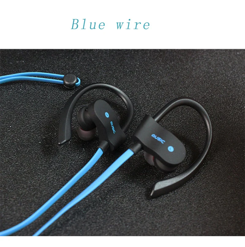 Bluetooth гарнитура с ушным крючком спортивные музыкальные наушники голосовые