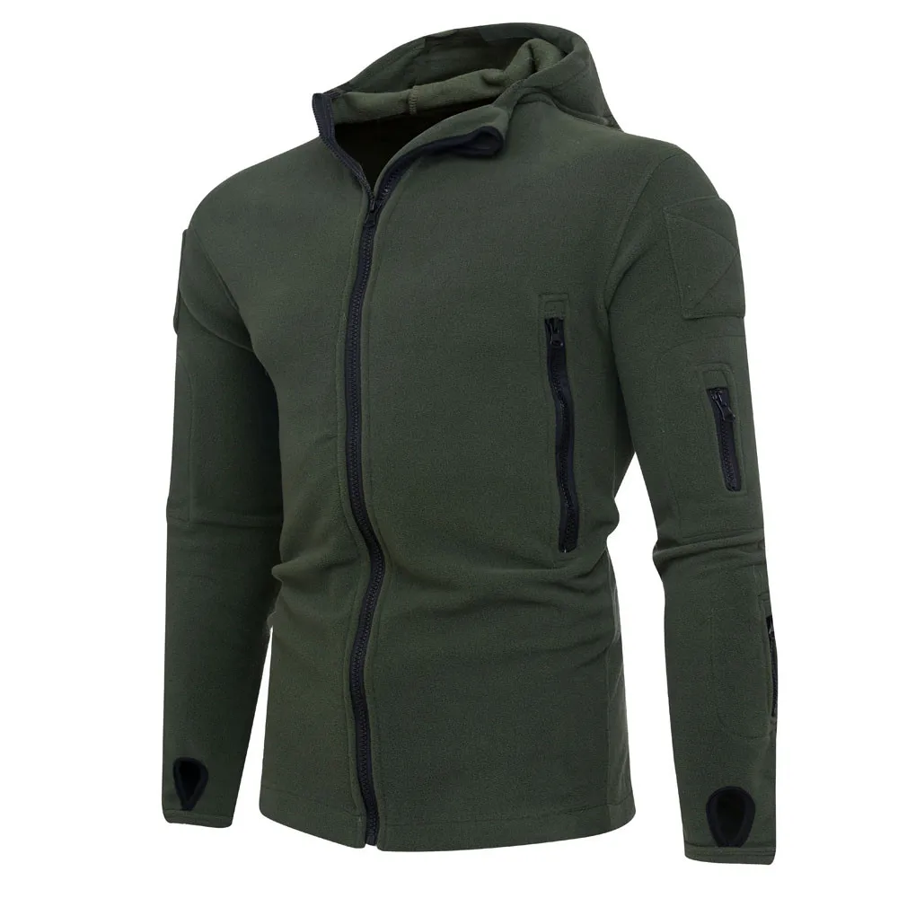 

Hoodie For Mens Mens' Winter Zipper Hoodie Hooded Sweatshirt Coat Jacket Outwear#NFA