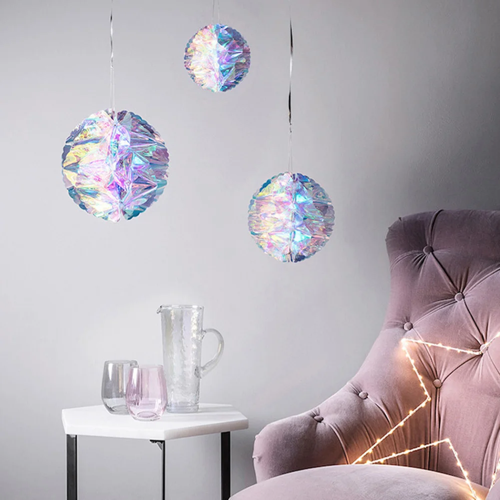 3 шт./компл. градиентные соты переливающиеся украшения Пластиковые вечерние