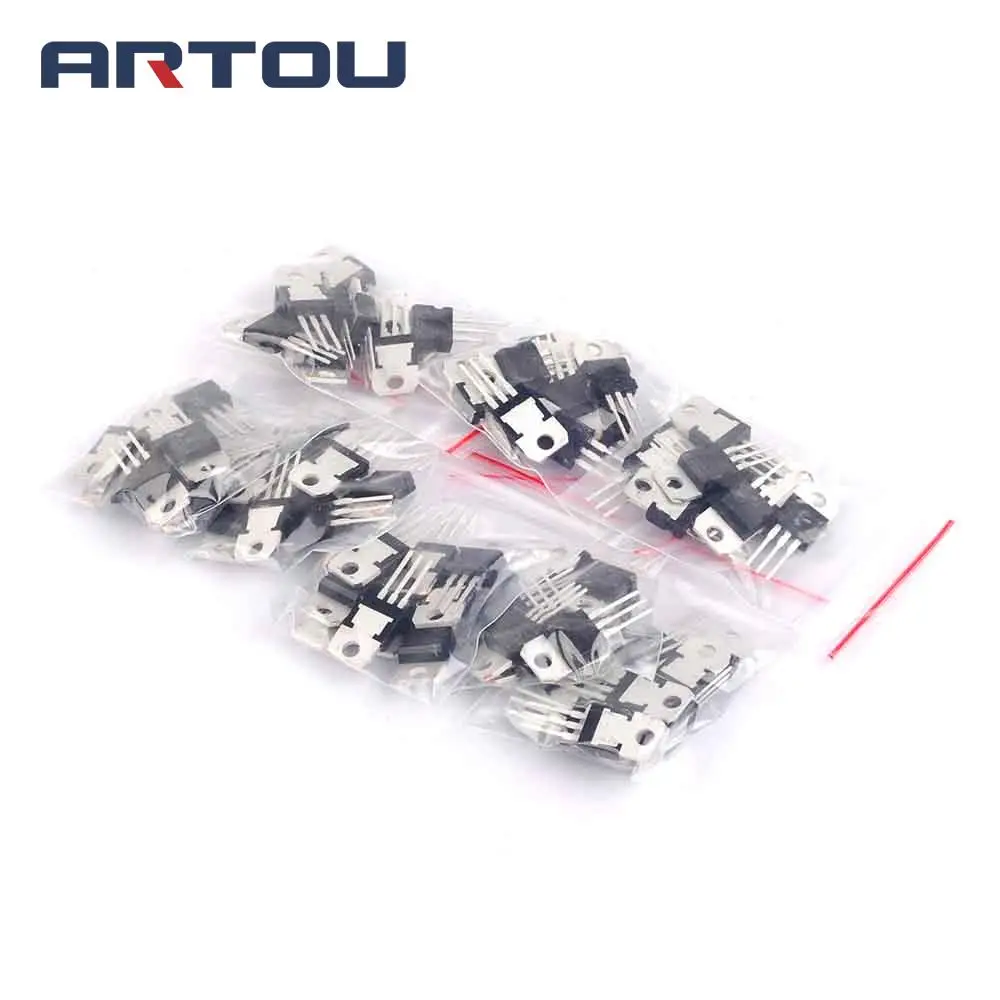 Набор транзисторов LM317 to 220 10 шт./EAHC = 80 шт. 7805 7809 7812 7815 7905 7912 7915|kit kits|kit lm317kit transistor |