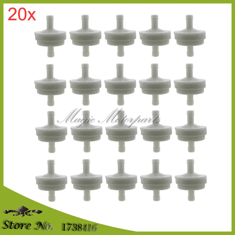 20x топливный фильтр ДЛЯ Briggs & Stratton 394358 394358B 394358S 4112 5098 5098H 5098K Ariens 02910800 21534000 Gravely