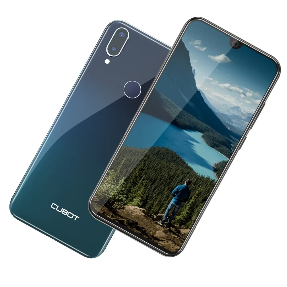 Глобальная версия Cubot R19 Android 9,0 4 ядра мобильный телефон 5,71 дюймов 13MP Камера мобильный телефон, 3 Гб оперативной памяти, Оперативная память 32G Встроенная память 4G LTE смартфон