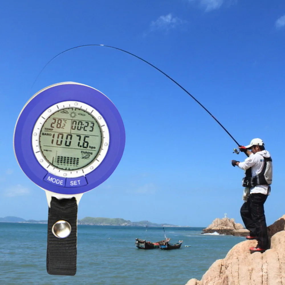 

Fishing Barometer Multi-function LCD Digital Outdoor Fishing Barometer Altimeter Thermometer Hot Sale Fishing Finder