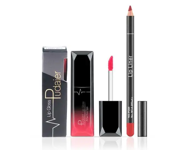 Матовый жидкий блеск для губ 12 цветов розовый оранжевый контур дерево телесный