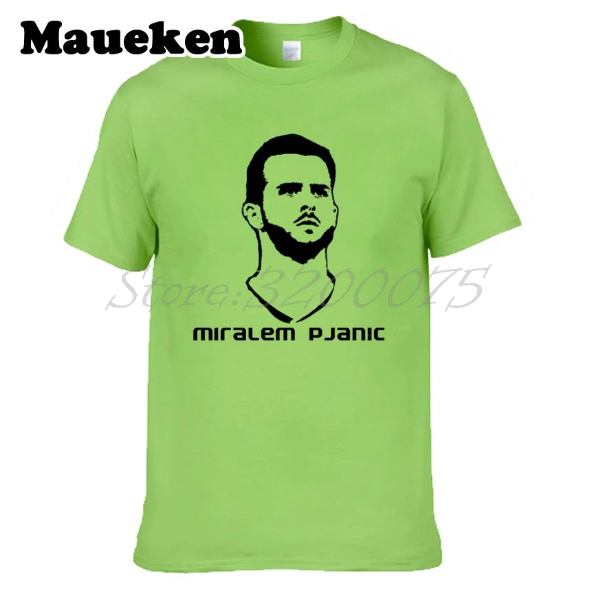 Мужская футболка Miralem Pjanic 5 одежда в боснийском стиле Футболка мужская для