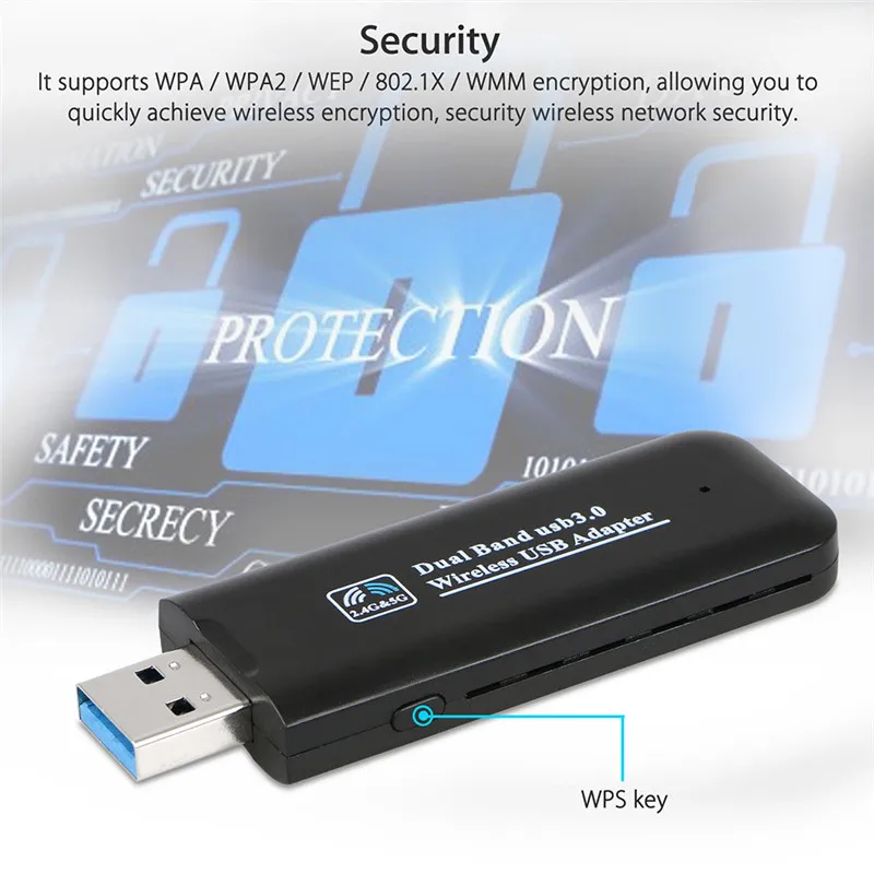 Wifi приемник 2,4G 5G 300M USB беспроводная Wi-Fi сеть ТВ Карта WLAN LAN адаптер для samsung Smart tv