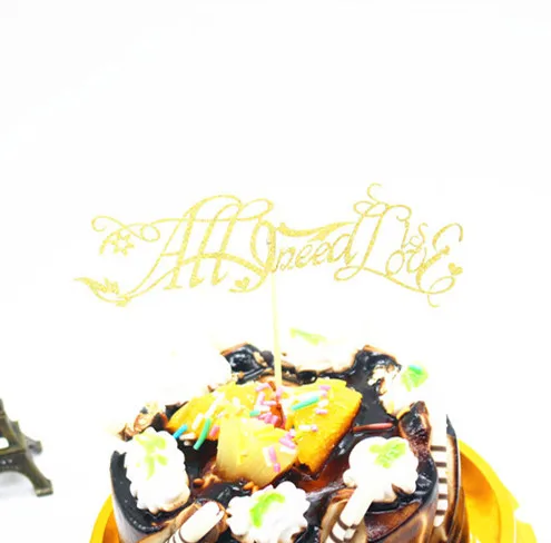 1 шт. Блестящий Свадебный Топпер для свадебного торта с надписью Love Just сувениры Mr