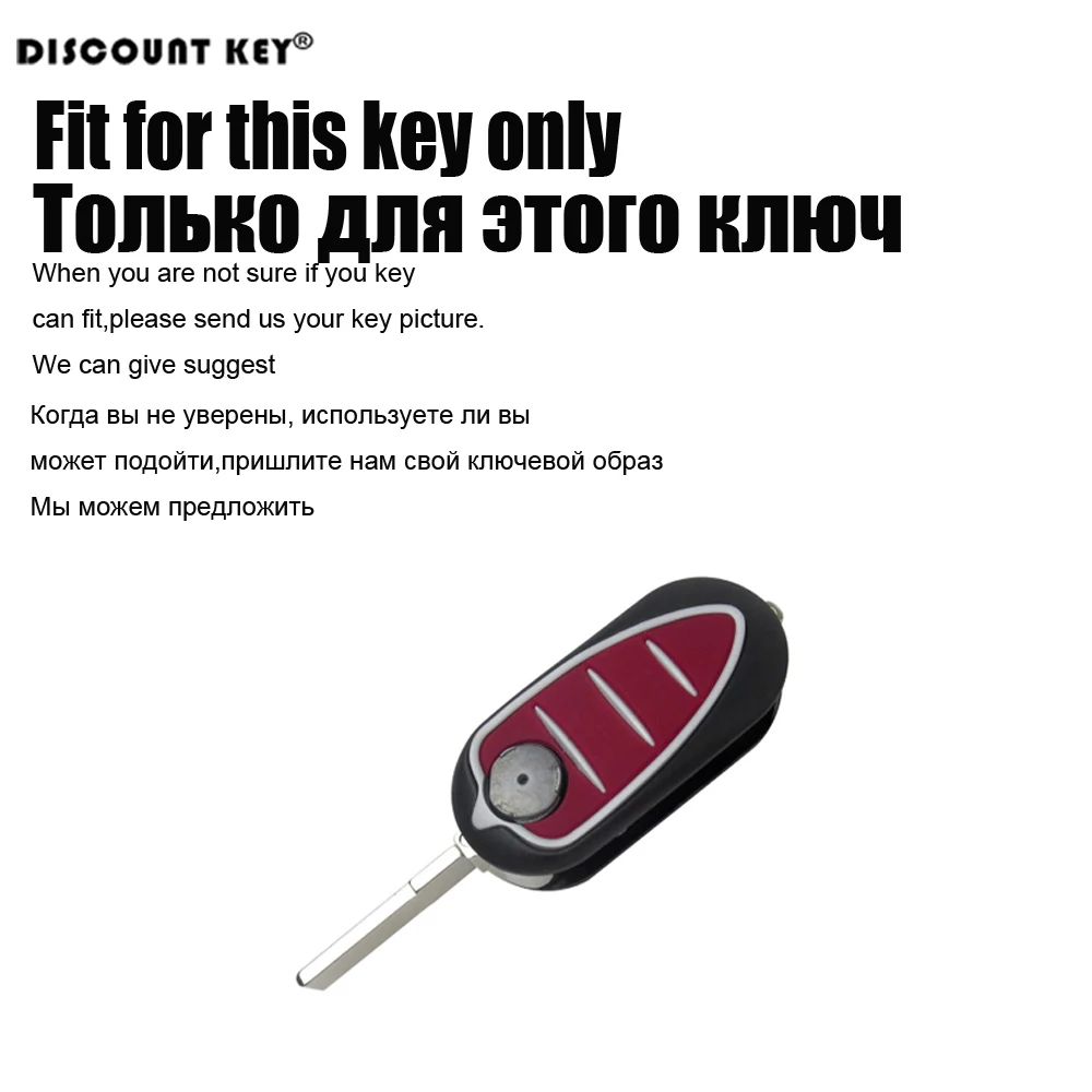 car accessories Silicone Car key cover Case For Alfa Romeo Mito Giulietta 159 GTA remote stickerl Fob case | Автомобили и