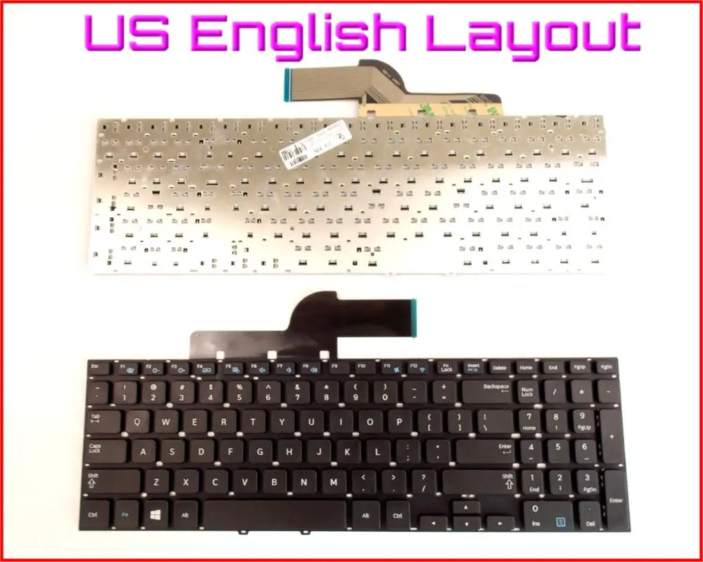 Новая английская версия клавиатуры для ноутбука Samsung NP355E5C-A01US 355E5C-A01US 355E5C-A02US A02US