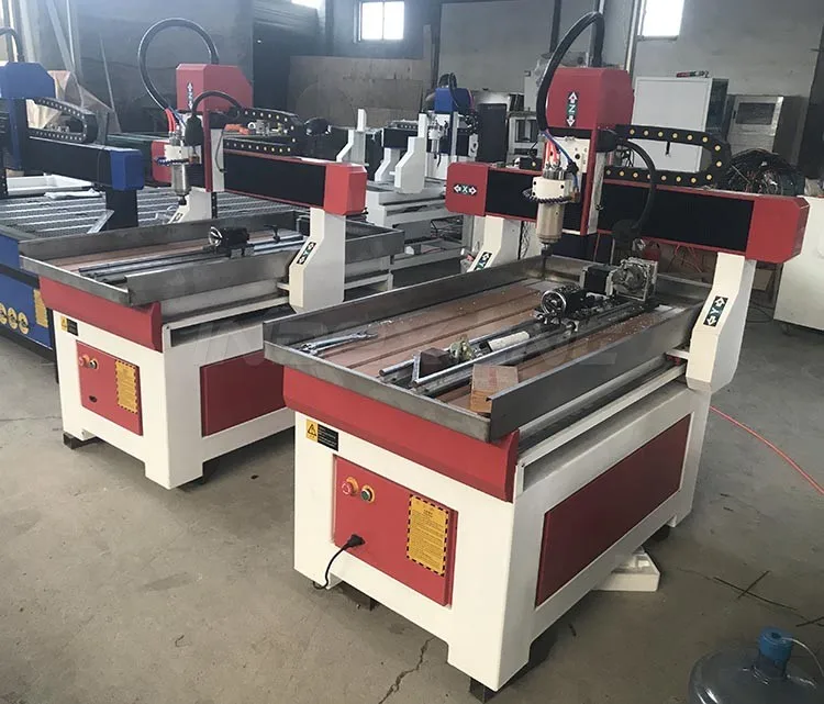 Роторный 6090 сверхмощный каменный Cnc маршрутизатор с 1 5 кВт шпиндель и